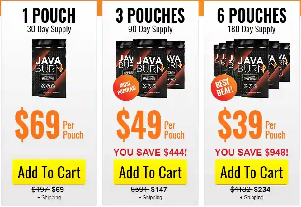 java burn pouch price